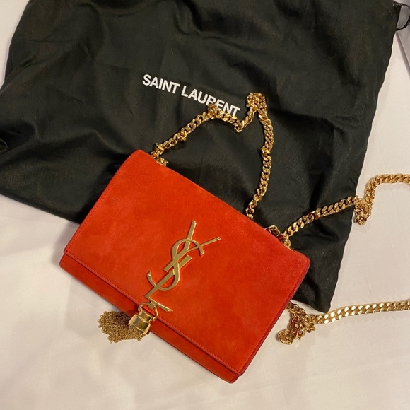 Yves Saint Laurent Handbags - YSL Kate pompom